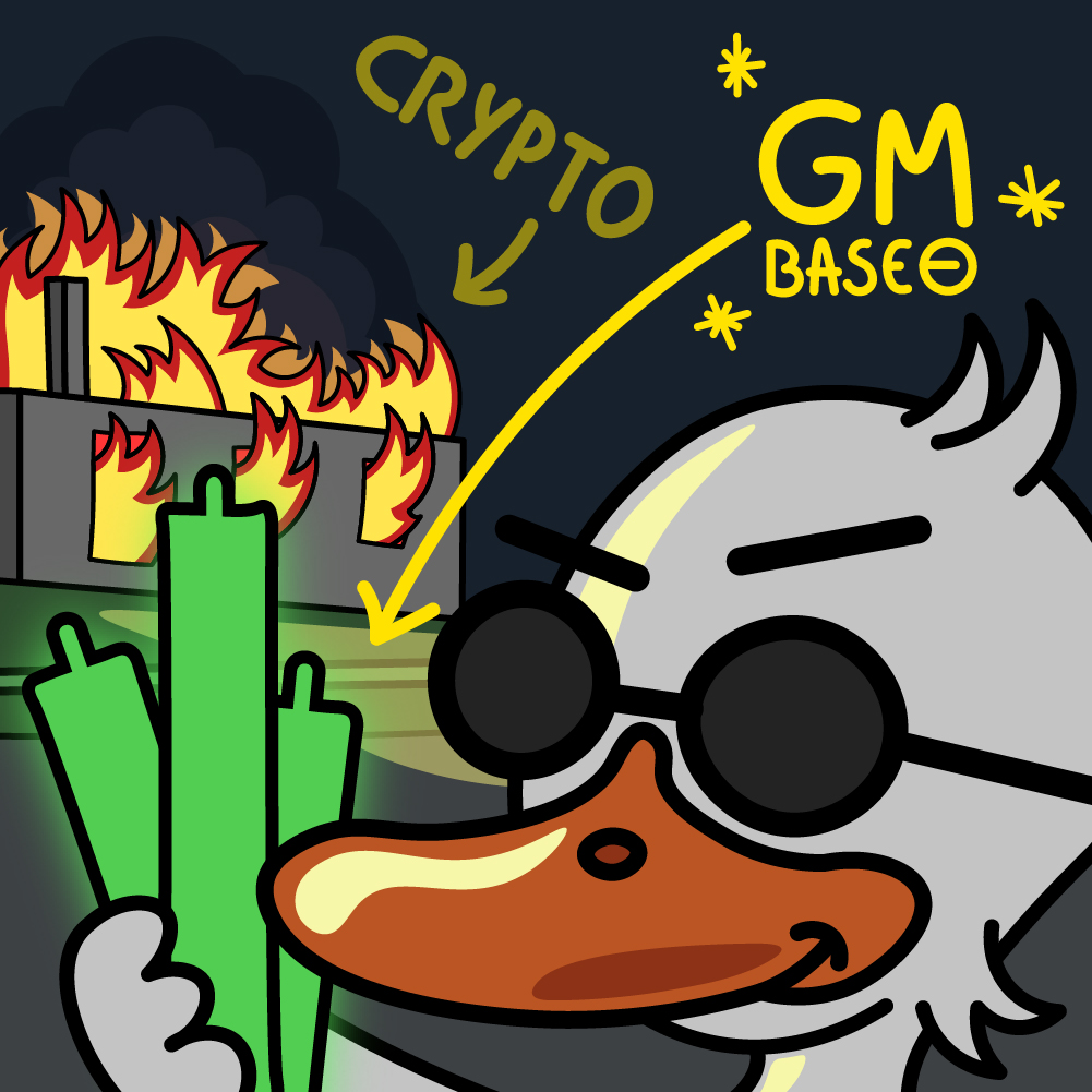 GM ☀️ What a weekend. Despite the market being lit on fire, $GMB just hit 3 green weeks in a row! We want to celebrate this milestone with a unique giveaway! ❤️ What's to do: Retweet! What's to win: A lucky duck will get a custom PFP 🦆 Duration: 24 HRS Who wins it: We'll use…