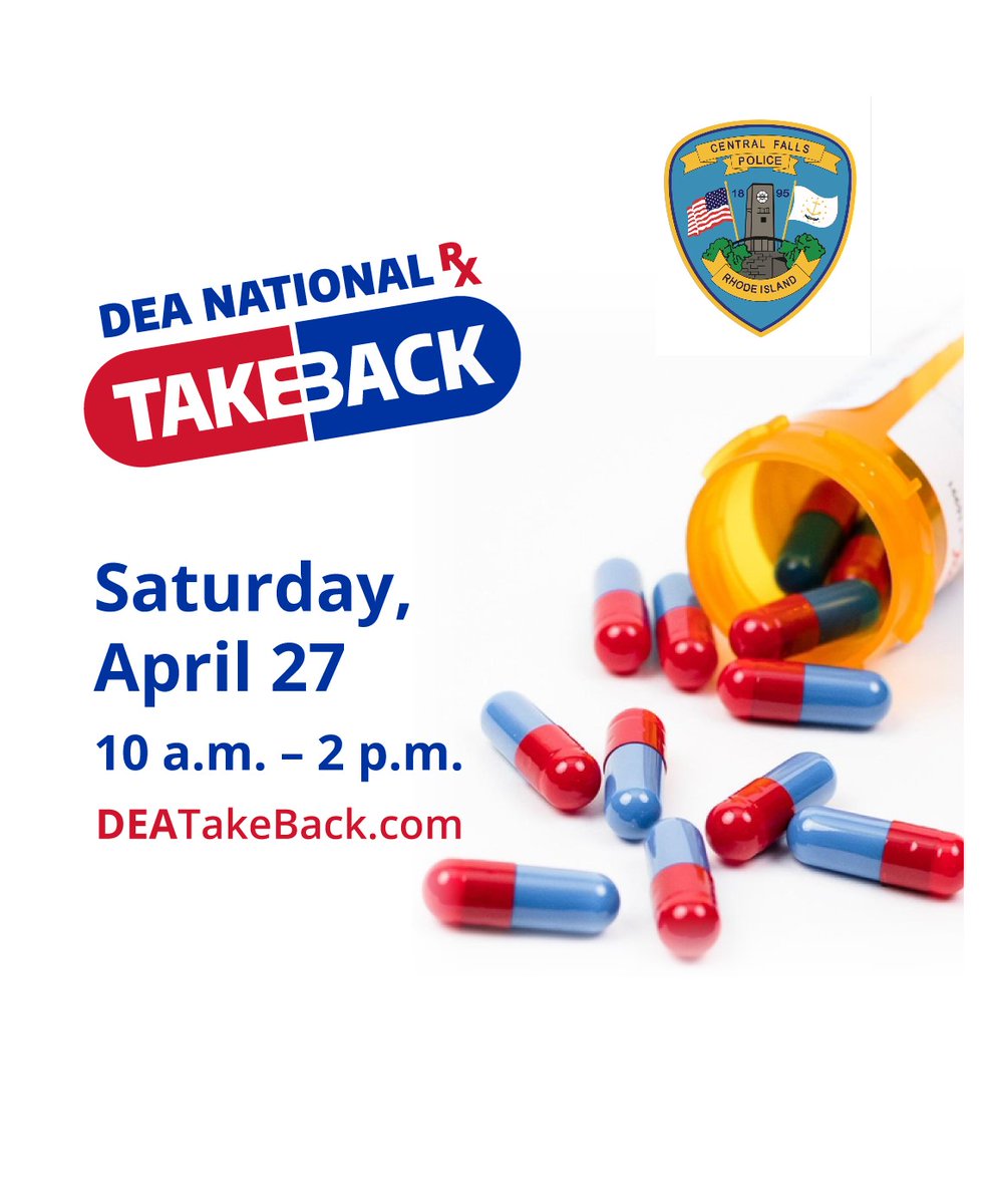 It's Spring, time to CLEANUP your medicine cabinet of unneeded Rx meds and drop them off on April 27, 10am-2pm, local time, for proper disposal. Find out where now: DEATakeBack.com   #TakeBackDay