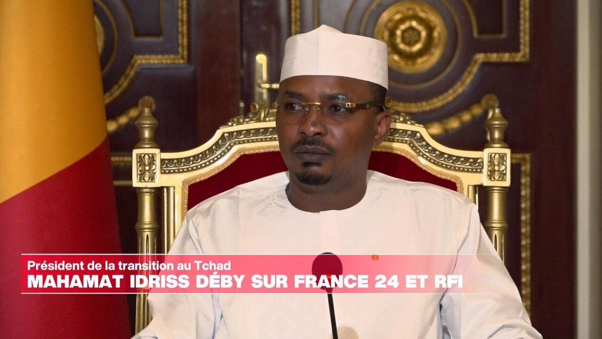 Mahamat Idriss Déby, président tchadien: «Le Tchad n’est pas dans le principe d’un esclave qui veut changer de maître» rfi.my/AWGJ.x