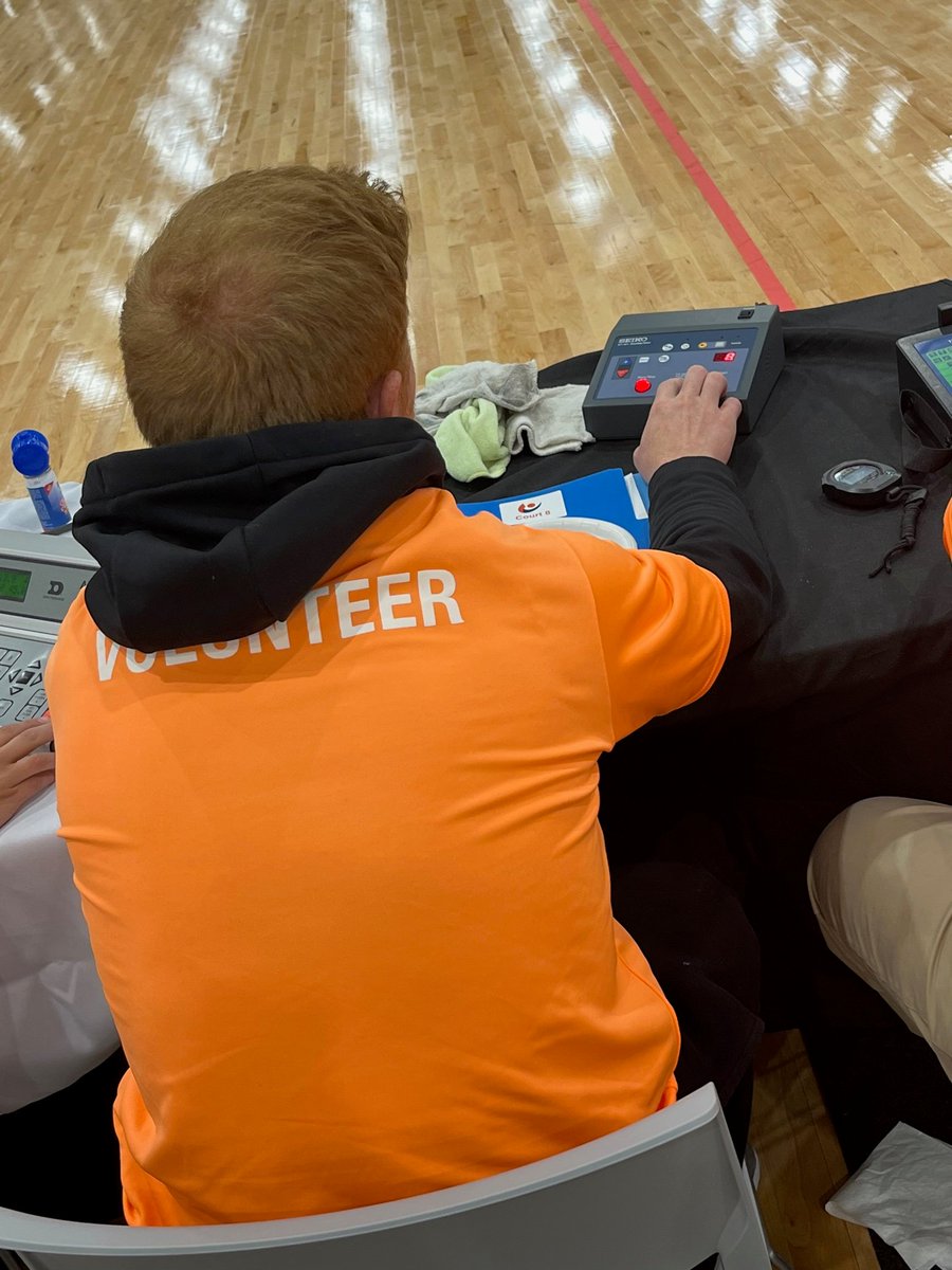 RandolphMACSL's tweet photo. On Saturday, MACSL students volunteered at the @nwba Championship. It was a great experience and we were able to watch some incredible matchups. Thanks to @sportablerva for providing a lot of education, opportunities, and support to our grads!
#wheelchairbasketball #adaptivesport https://t.co/a6se7660JB