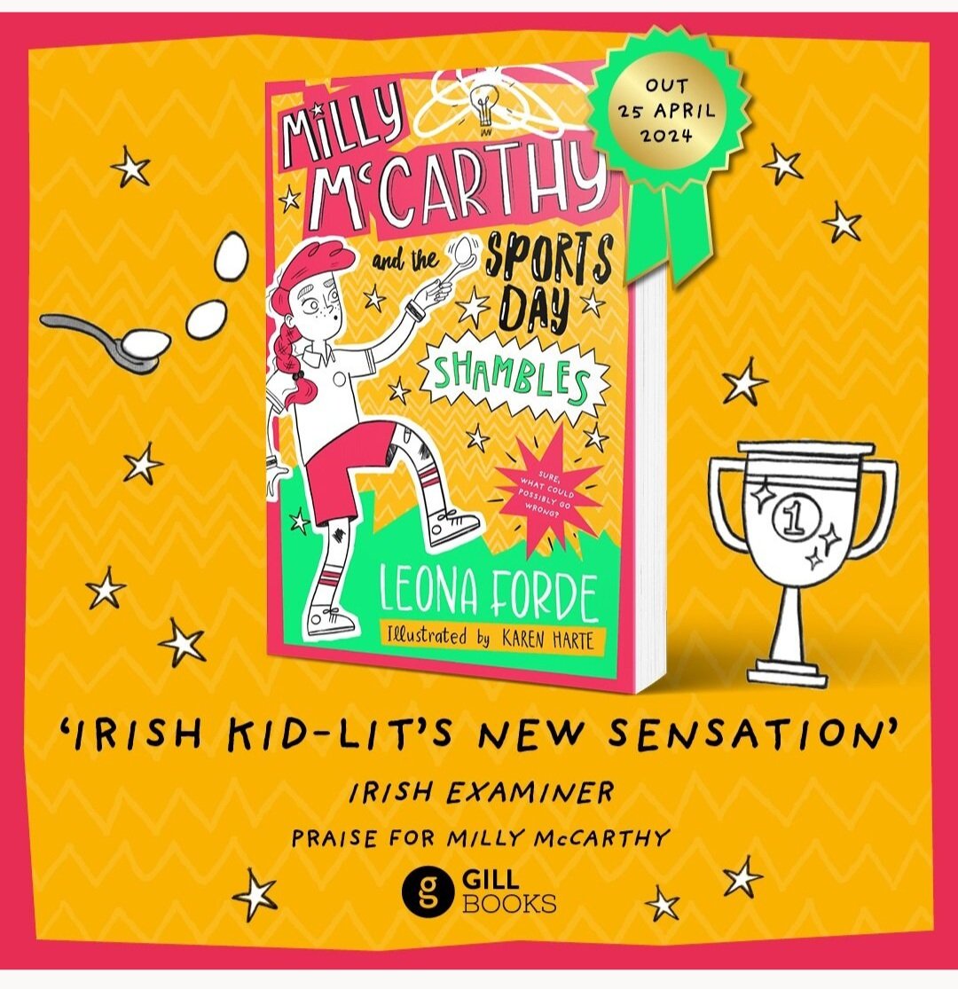 leonaforde1's tweet image. Ten days to go to Millys next adventure.  Pre orders available in the link in my bio. 🏅🎯🥚🥄🏃‍♀️
#MillyMcCarthyandtheSportsDayShambles