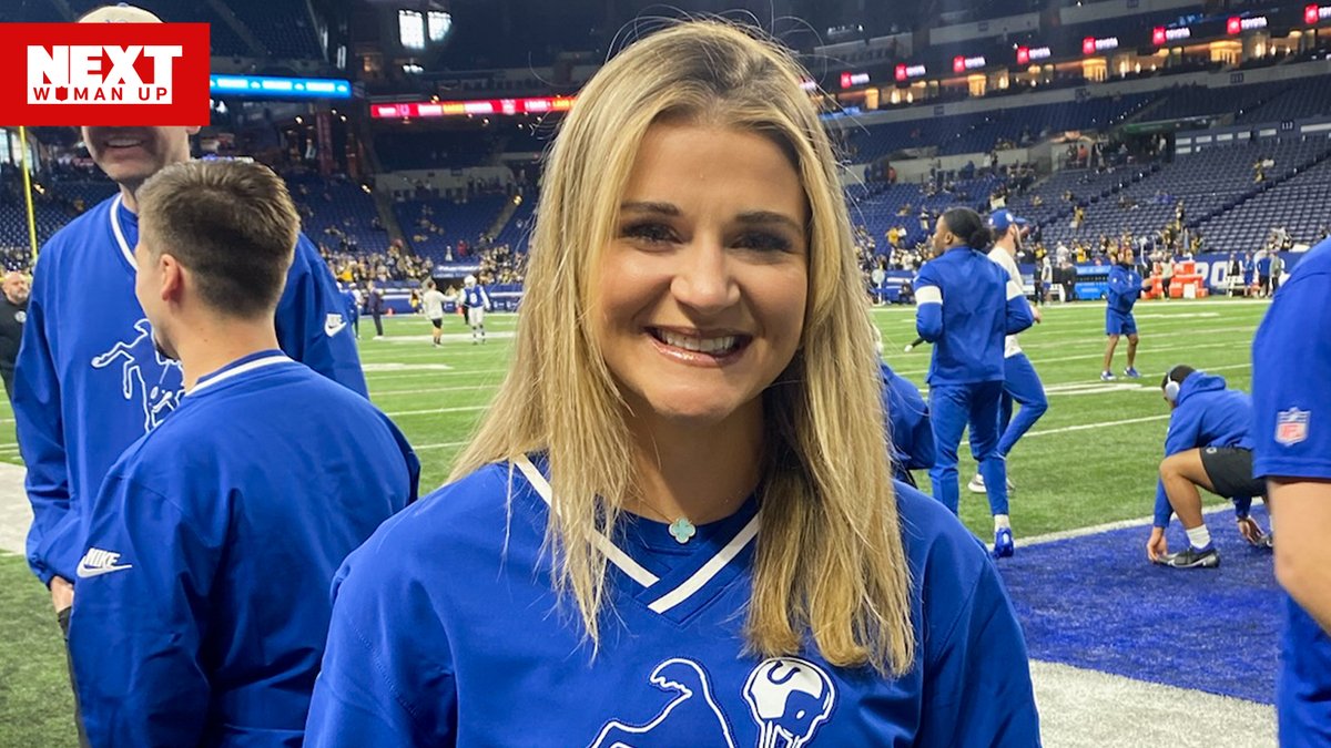 In this installment of the Next Woman Up series, Melainey Lowe discusses her role as the director of football operations for the @Colts, advice she's applied from head coach Shane Steichen and more. nfl.com/news/next-woma…