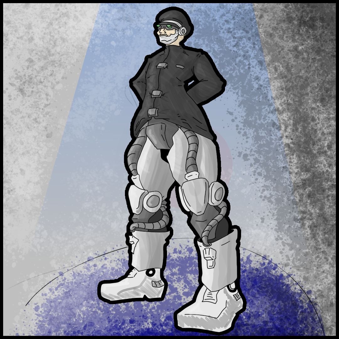 BirchCatPerch's tweet photo. TS 3-114 Prison Officer 

"Officers can get fast-track promotion if they have cybernetic implants - Jonas has been tipped for the top."

Propoably the first character ive gotten i found pretty boring, hay ho theres gonna be a few, ill need to make them more intesting somehow. https://t.co/TqJLgx6pGd