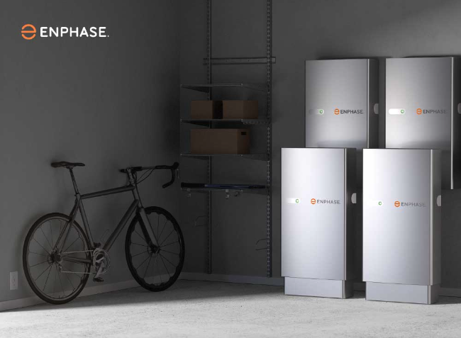 Enphase's tweet image. Meet Enphase's most powerful battery yet: The IQ Battery 5P.

The IQ Battery 5P is an all-in-one #microinverter-based storage system that allows homeowners to power their most power-hungry devices like HVACS and pool pumps, even when there's a power outage.

➡️ Check out our