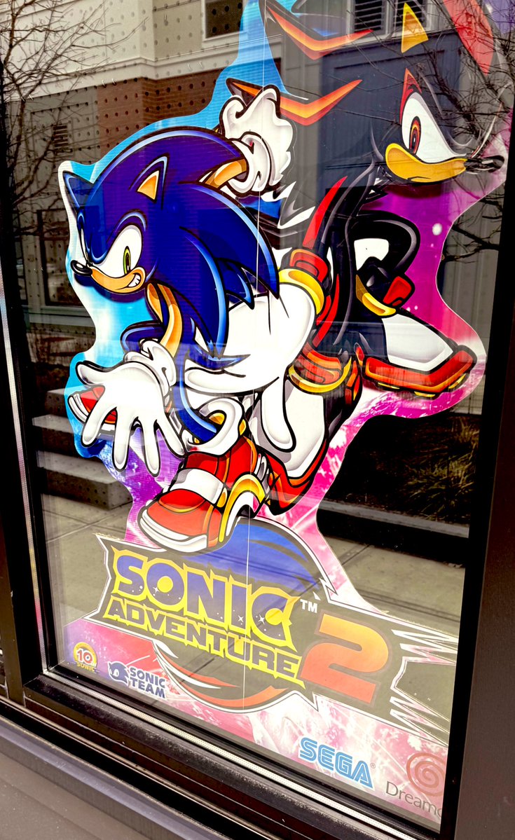 Sonic Adventure 2 Promotional Standee (2000)