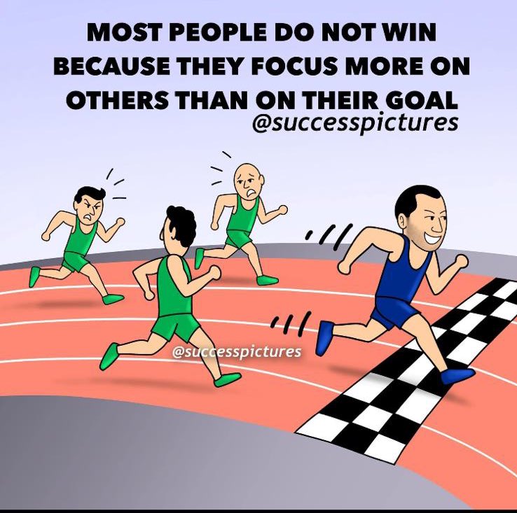 Winners Focus on Winning, 🏆🎊 Losers Focus on Others 🫣 😠 #X_promo #GoalSetting