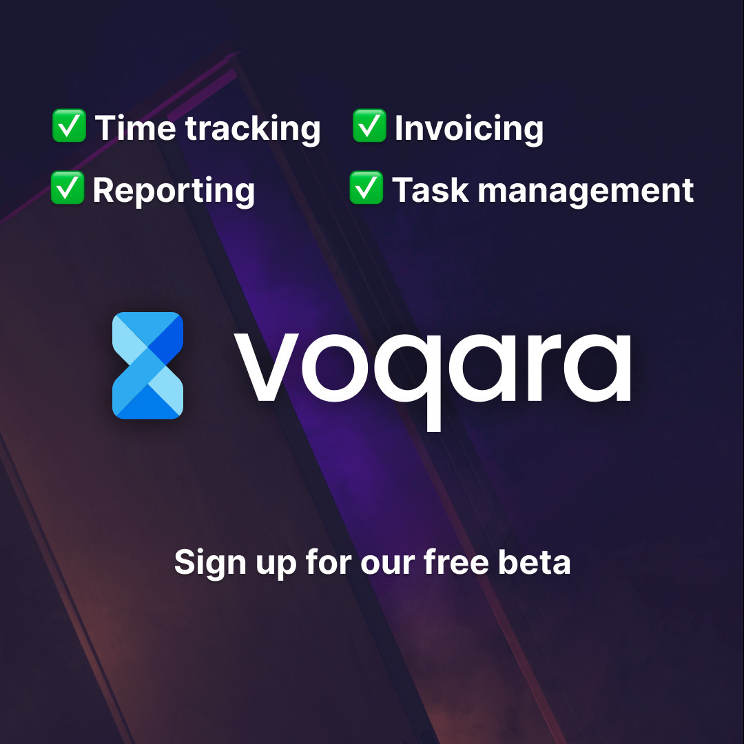 📣From Our Desks to Yours: Introducing Voqara📣 A single platform for teams to plan, track, bill, and report. Sign up for beta at voqara.com/?utm_source=tw… #freelancing #timemanagement #reporting #projectmanagement #contracting #contractors #consulting #agile #scrum #kanban #jira