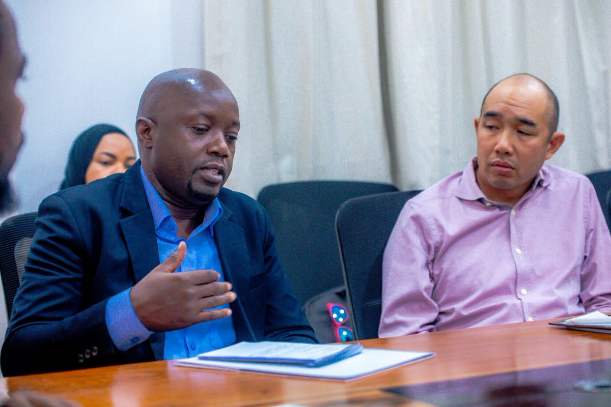 aboudjumbe's tweet photo. We welcomed @MathiasIgulu and Jason Ko @USAIDTanzania #HeshimuBahari Project at the Ministry of Tourism and Heritage #Zanzibar and discussed #SustainableTourism #GreenerZanzibar #ClimateVulnerabilities and #Heritage and potential areas for further cooperation towards resilience.