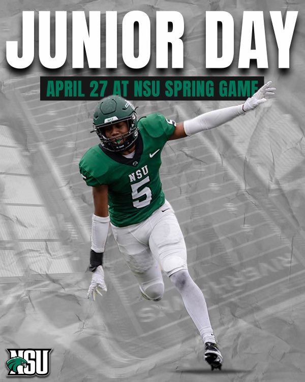 Thank you for the invite! See you April 27th. <a href="/NSU_Football/">Northeastern State Football</a> <a href="/coachcondict/">Coach Dale Condict</a> <a href="/JRConrad64/">J.R. Conrad</a>