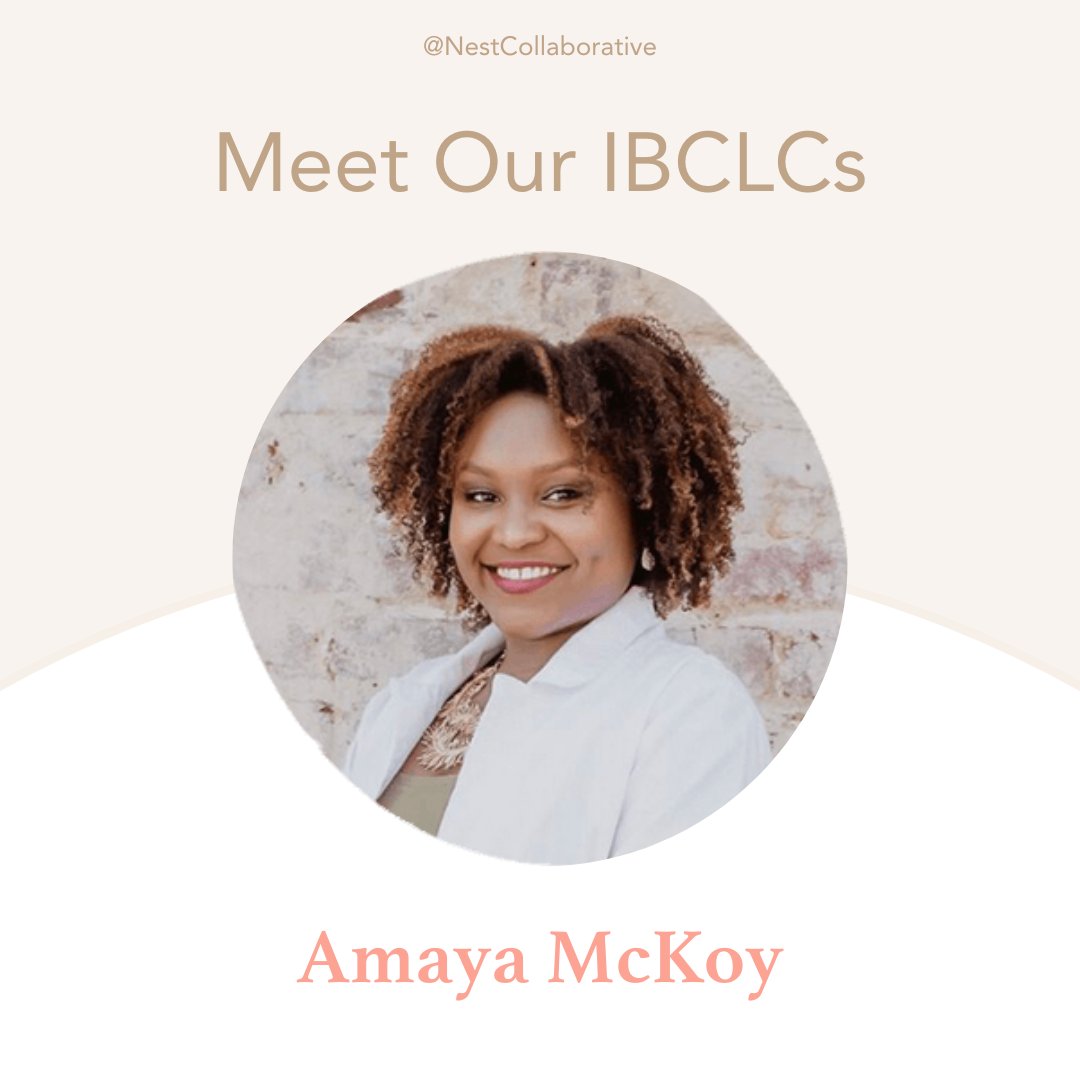 ⭐️Meet our IBCLCs ⭐️

We asked Amaya McKoy, IBCLC about her role as a lactation consultant:

Why did you become an IBCLC? 
"I saw the need for more lactation support in black and brown communities."