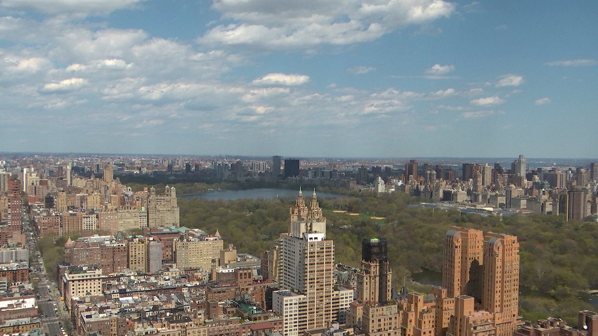 80 degrees in Central Park #nyc #abc7ny