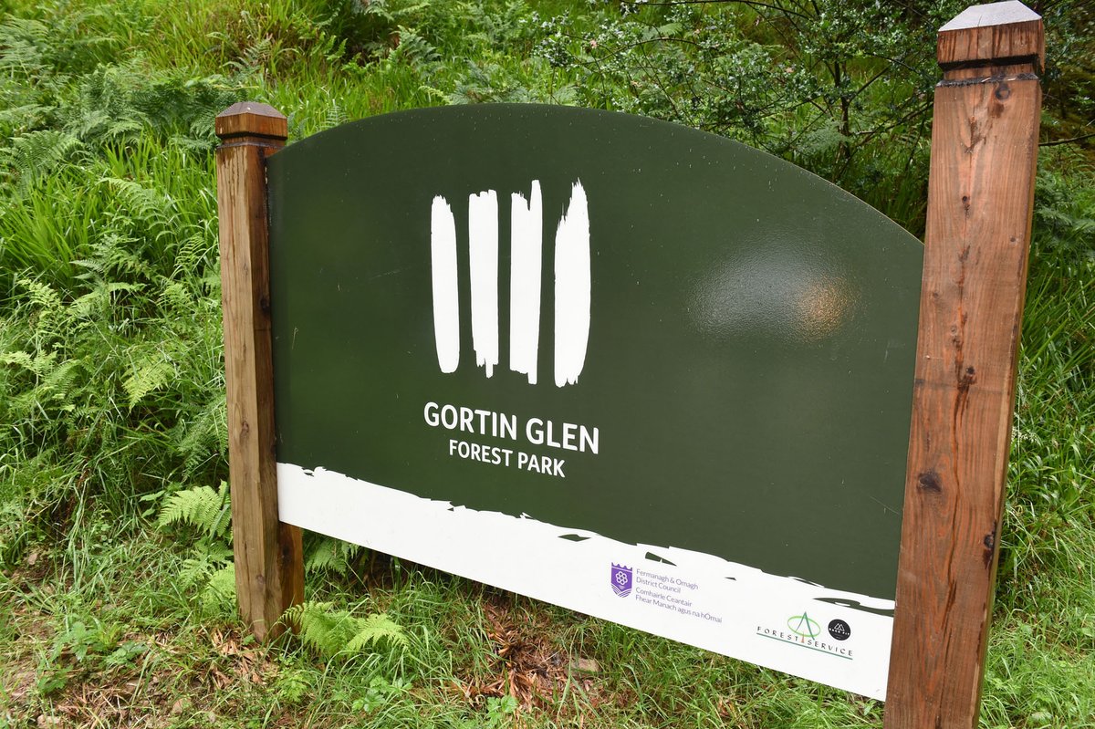 ⚠️Due to the current yellow weather warning for strong winds which is in place until 10pm tonight, the Gortin Glen Scenic Drive was closed this afternoon and will remain closed for the remainder of today. #FODC #WeatherAware