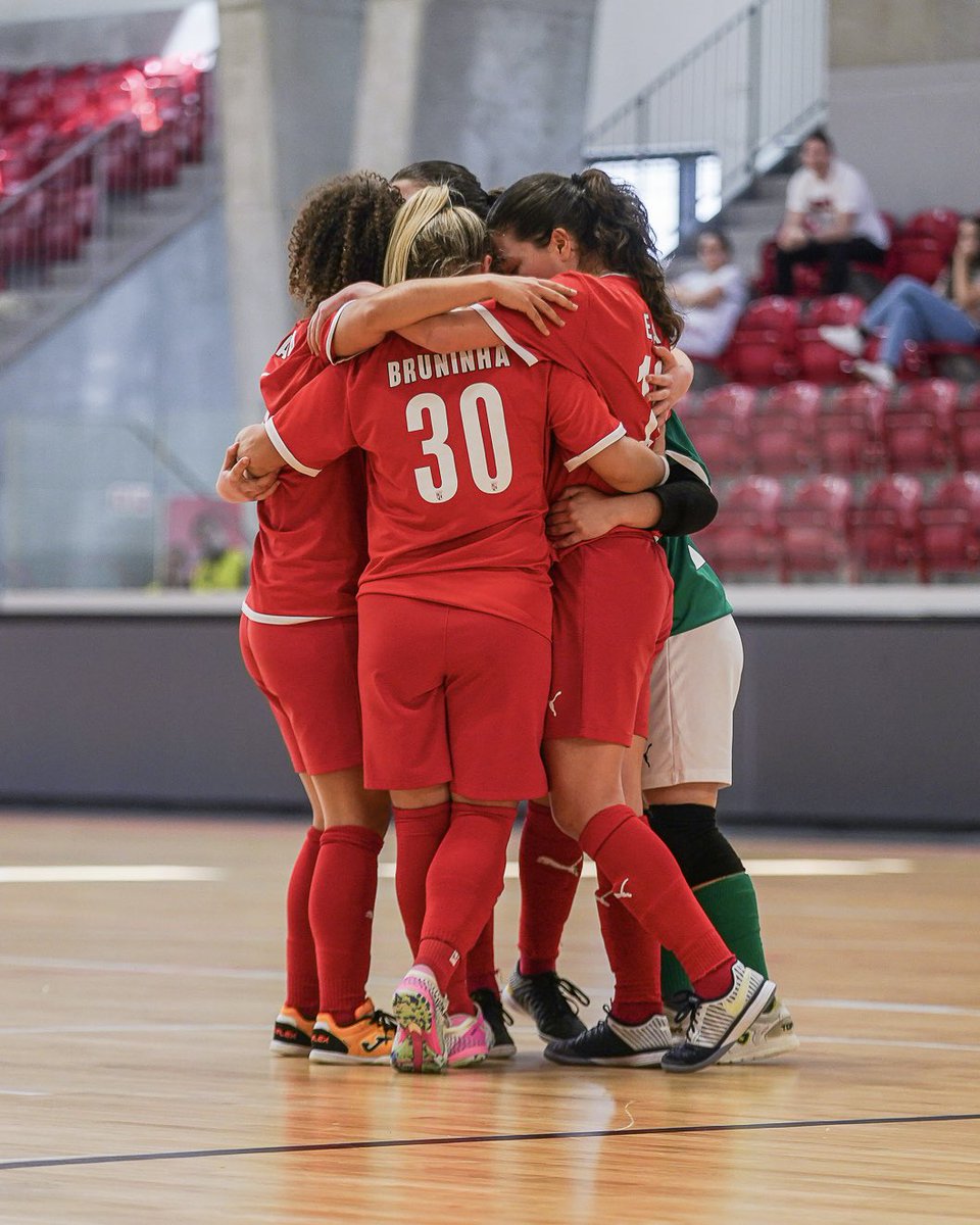 ‘Chip’ Final da Taça AF Braga 🏆 ativado 💥 Um único objetivo: vencer! 🆚 CR Candoso | Domingo ⌚️ 15h30 | Pav. Municipal Terras de Vermoim #PorMais | #FutsalFeminino