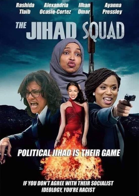 @AIPAC Not just her!! Her whole squad is! Deport them already! Why are we paying them???