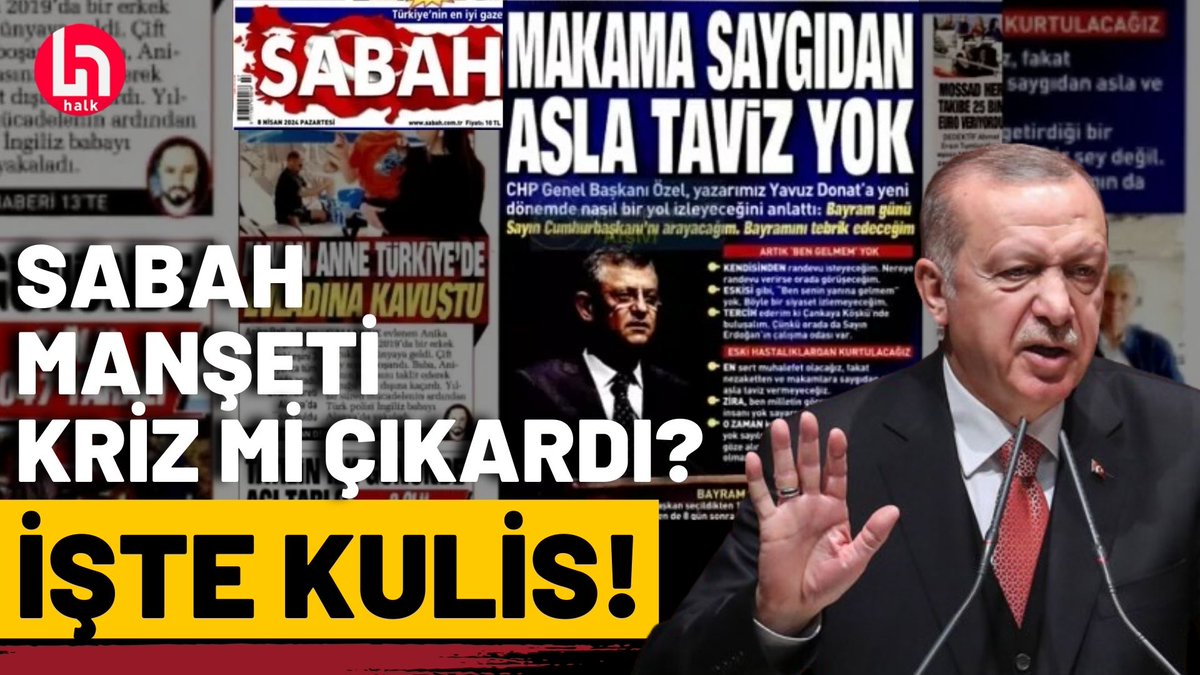 Sabah’ın Özel manşeti, AK Parti’yi karıştırdı mı?

Çok konuşulacak kulis bilgisi!

Akif Beki (@makifbeki) ve Yavuz Oğhan (@yavuzoghan) ile #SenNeDersin
youtu.be/IAuEj1-UWww