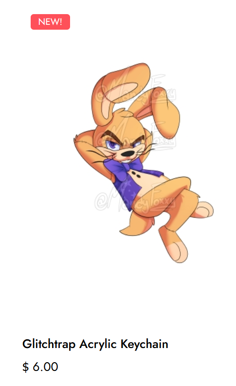 There's new merch on the store, now there is a F. Freddy pillow, a ...