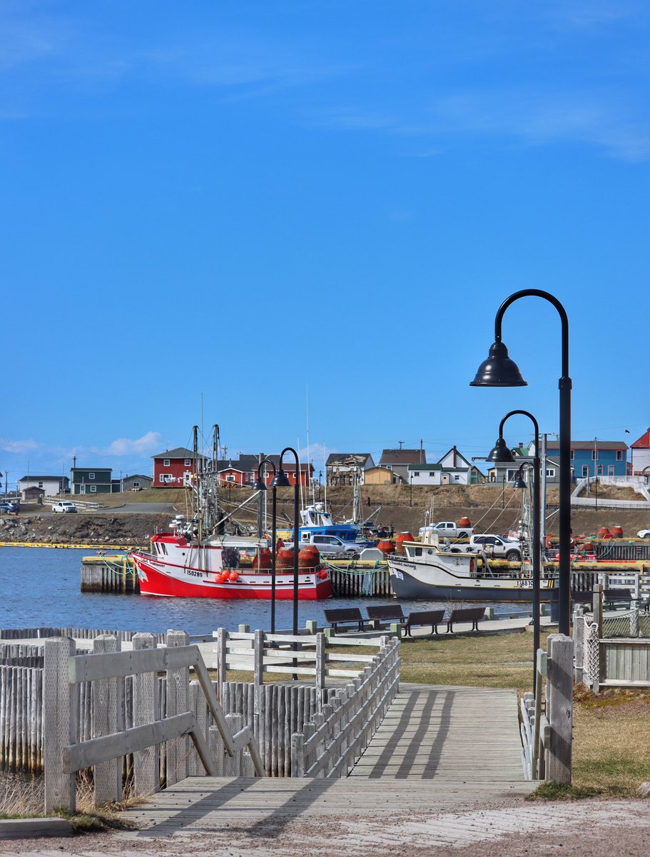 It’s a beautiful afternoon here in Bonavista, NL. It’s been quite a while since we’ve seen the blue sky!!