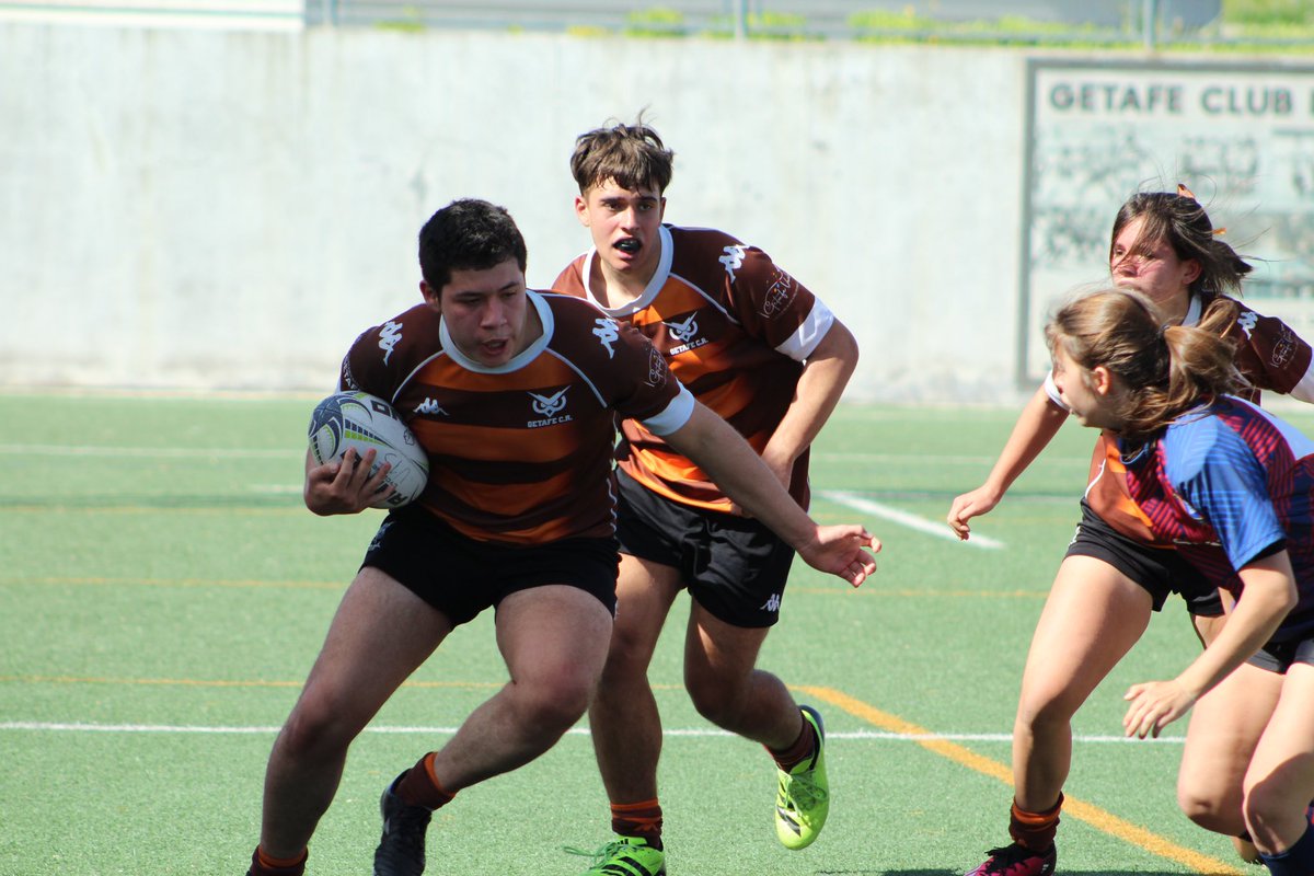 GetafeCR's tweet photo. 🟧 U16 ACADEMIA GCR 🟫

🏆 Semifinal Bronce FRM
🏉 Getafe CR - Majadahonda
🏟 El Bercial | Getafe
📅 14 abril

📸 Raúl Trigo
🔗 https://t.co/1pD482S9gQ

🤎 AupaFilo 🧡

#getafe #leganes #parla #pinto #fuenlabrada #valdemoro #rugby #rugbykids #humanes #griñon #aupafilo #lechuzas https://t.co/MRM6jC63UY