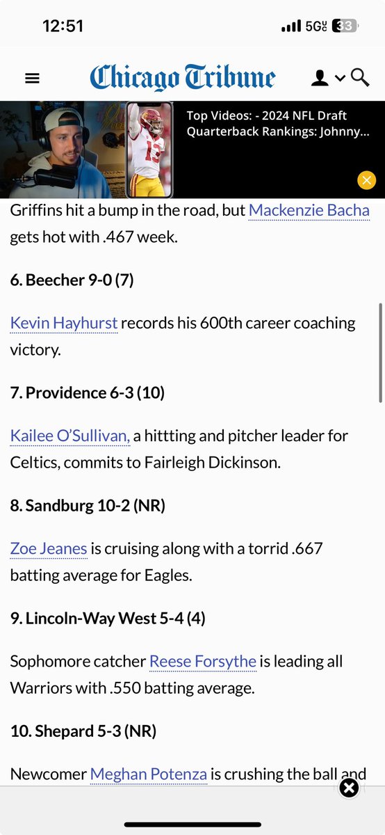 zoe jeanes (@zoejeanes1) on Twitter photo Proud to see my team in a top 10 position and rank from the Chicago Tribune. We have been working hard in off season, pre season, and during our season. Can’t wait for the rest of the season and to keep on hitting! <a href="/TBaranek/">Tony Baranek</a> <a href="/EaglesAthletics/">Sandburg Athletics</a> <a href="/SandburgSftball/">Sandburg Softball</a> <a href="/WildcatsChiJP/">Wildcats Chicago 18u JP</a> Proud to see my team in a top 10 position and rank from the Chicago Tribune. We have been working hard in off season, pre season, and during our season. Can’t wait for the rest of the season and to keep on hitting! <a href="/TBaranek/">Tony Baranek</a> <a href="/EaglesAthletics/">Sandburg Athletics</a> <a href="/SandburgSftball/">Sandburg Softball</a> <a href="/WildcatsChiJP/">Wildcats Chicago 18u JP</a>