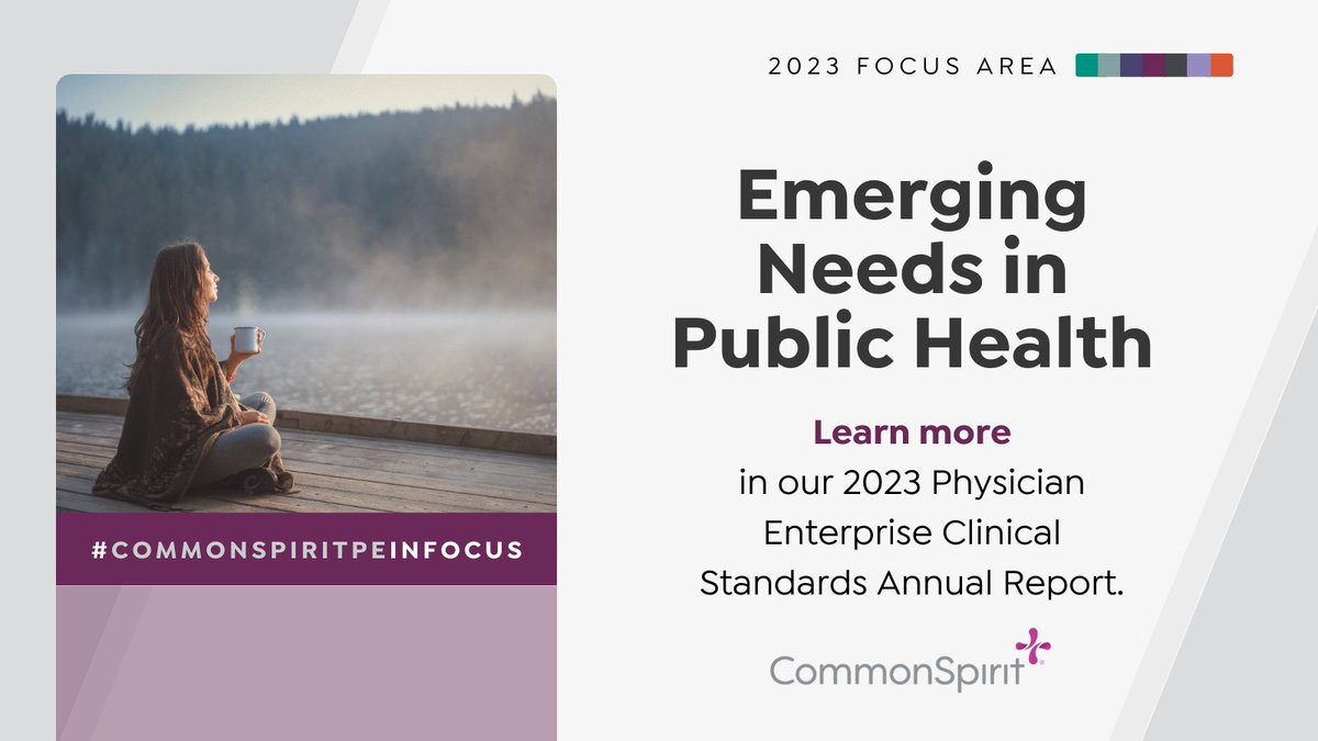 Every year nearly 400 physicians die by suicide. @CommonSpirit is committed to shedding light on the physician and APP suicide epidemic and rallying them and their teams to establish a well-being-centric atmosphere. Read more: bit.ly/49ICT4k #CommonSpiritPEInFocus