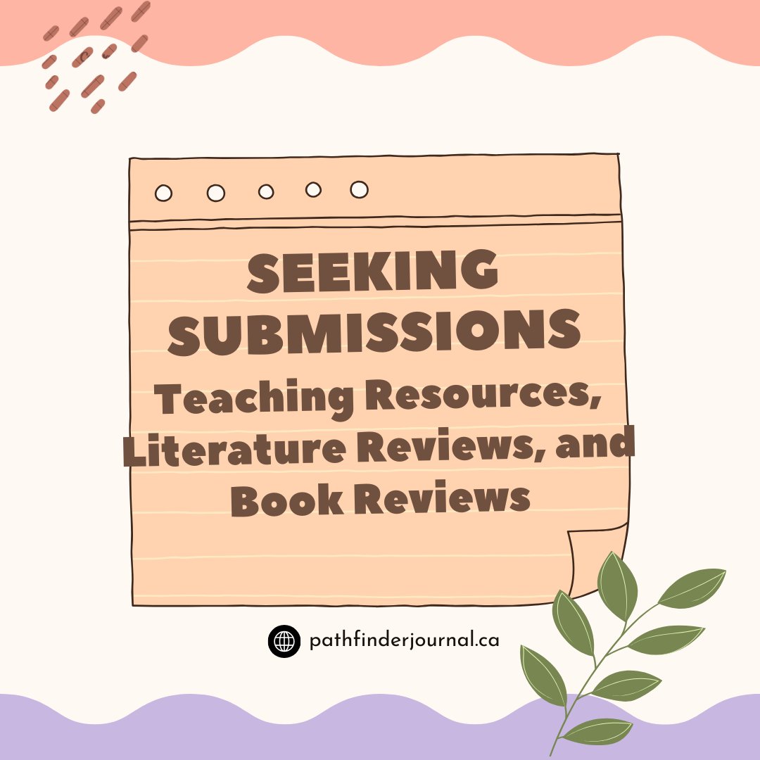 pathjournal's tweet photo. Have you created teaching resources or conducted literature reviews that would be useful to the LIS community? Or do you have opinions about a book relevant to the LIS field that you want to share? If so we're looking for your original scholarship! Visit https://t.co/9zZZJ4xCEm. https://t.co/iauQMJQ4RG