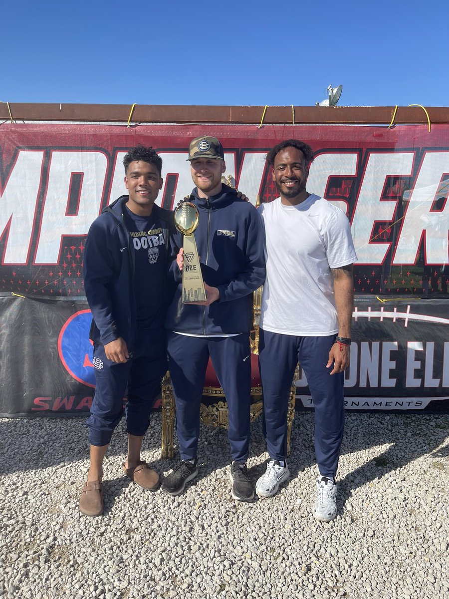 I’m proud of our 18U boys this weekend attending the Chicago <a href="/RedZone7v7Elite/">RedZoneEliteFB</a> Tournament and Placing 1st 🥇and 15U placing 2nd 🥈

18U We went 7-0 

 18U defense- In 7 games Defense most points allowed was 14 points! 🔒🔒🔒

<a href="/BCfootballHF/">Building Champions Football Academy</a> <a href="/homefieldkc/">Homefield Kansas City</a> <a href="/TateRaboin/">Tate Raboin</a> <a href="/camxjackson25/">Cameron Jackson</a>