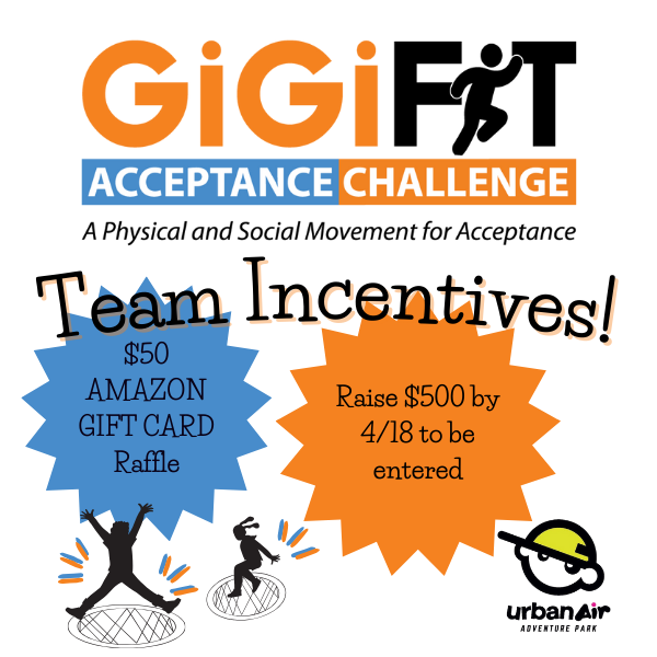 🎉 Calling all GFAC Team Captains! 📣 Raise $500+ by 4/18 and you could win a $50 Amazon gift card! 💳 Share your team's link to boost your chances! 🚀 Drawing on 4/19. DM us with questions. Let's make a difference together! 💙 #GFAC2024 #GiGisPlayhouse #JumpForGiGis