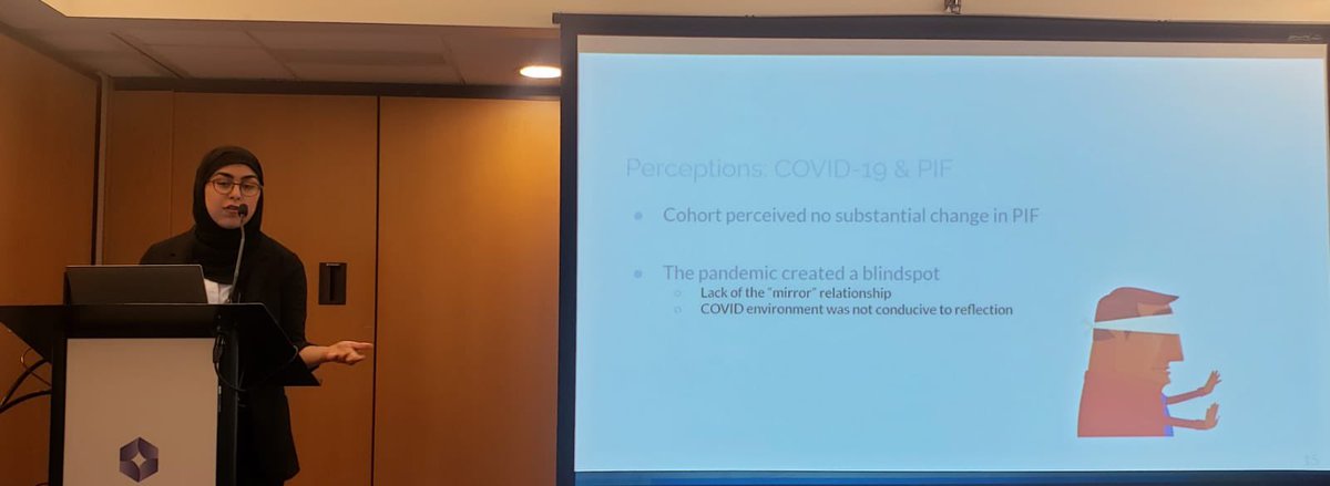 Had a wonderful time presenting our work on the impact of COVID-19 on the professional identity formation of medical students. Very rich discussion on value taking and personhood of physicians. #ICAM2024 @AFMC_e @SibbaldMatt