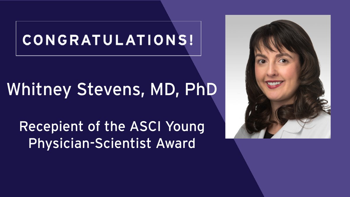 Please join us in congratulating ​Whitney Stevens, MD, PhD, assistant professor of Allergy and Immunology and of Otolaryngology – Head and Neck Surgery, who received the ASCI Young Physician-Scientist Award in February. This honor recognizes physician-scientists who are early in…
