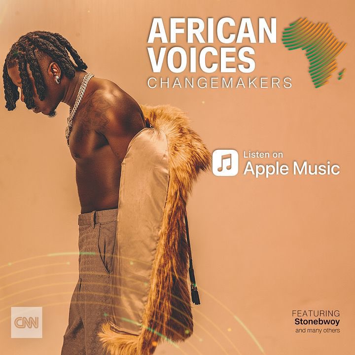 🚨🗞️ 🎶 “EKELEBE” by @stonebwoy  & @Odumodublvck_ is up now on @CNN African Voices Changemakers official @applemusic playlist! 

🎧🎶stream here 👉🏽: music.apple.com/gh/playlist/cn… #CNNAfricanVoices