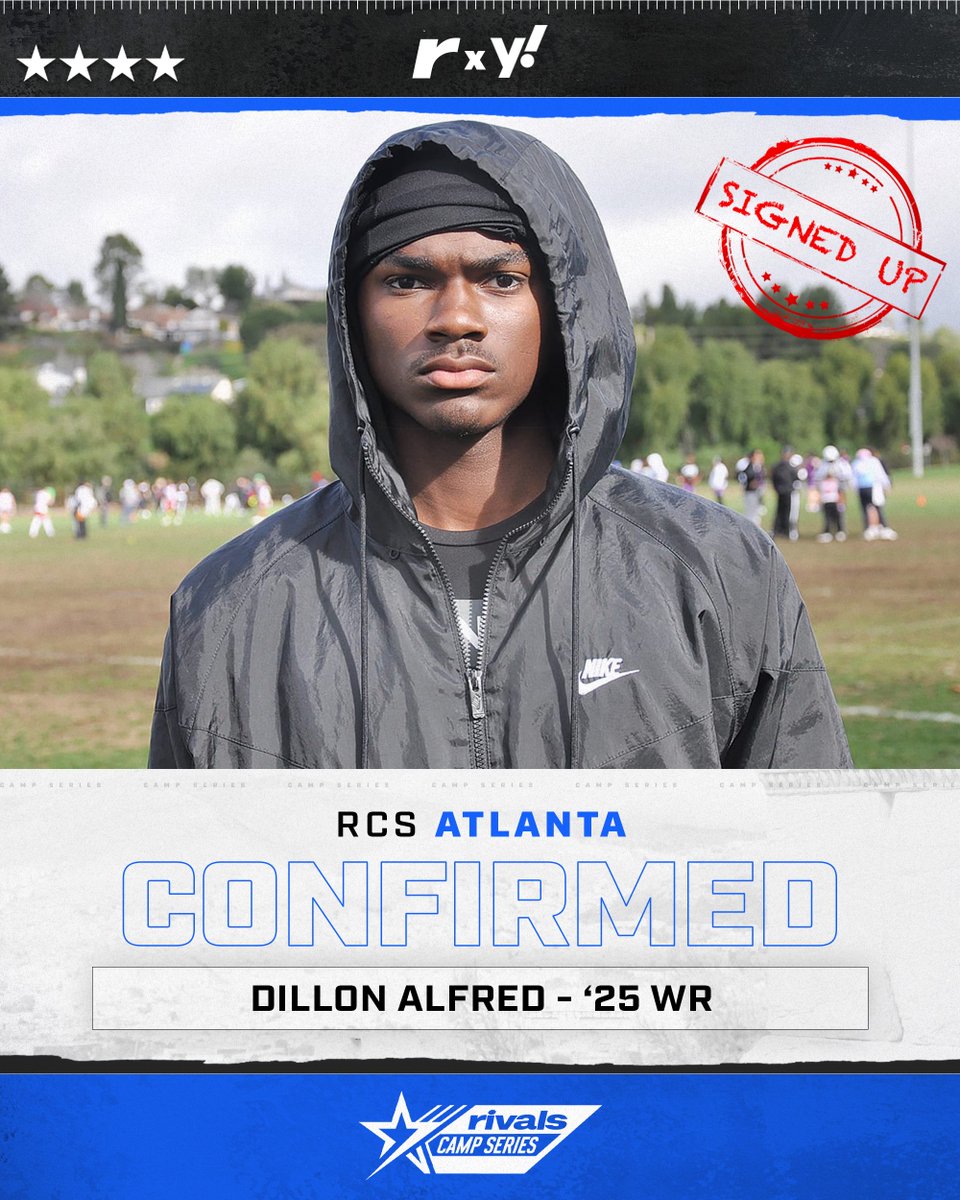 🚨CONFIRMED✍️ 4🌟Dillon Alfred is signed up and ready for April 21st🔥💪 @JohnGarcia_Jr | @adamgorney | @adamfriedman | @WilsonFootball | @TeamVKTRY | @ncsa | @Dalfred006