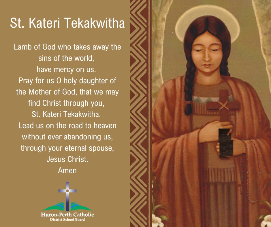 Today is the feast day of St. Kateri Tekakwitha, the patron saint of traditional ecology, Indigenous Peoples, and care for creation. Known as the “Lily of the Mohawks”, Kateri Tekakwitha was born in 1656 to a Catholic Algonquin mother and a Mohawk Chief.