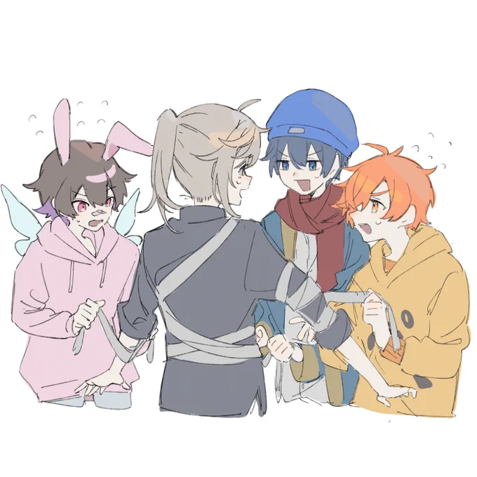 みんなわらわら集まって回復してくれるのめちゃかわいかった。かわいかったし爆笑した 
