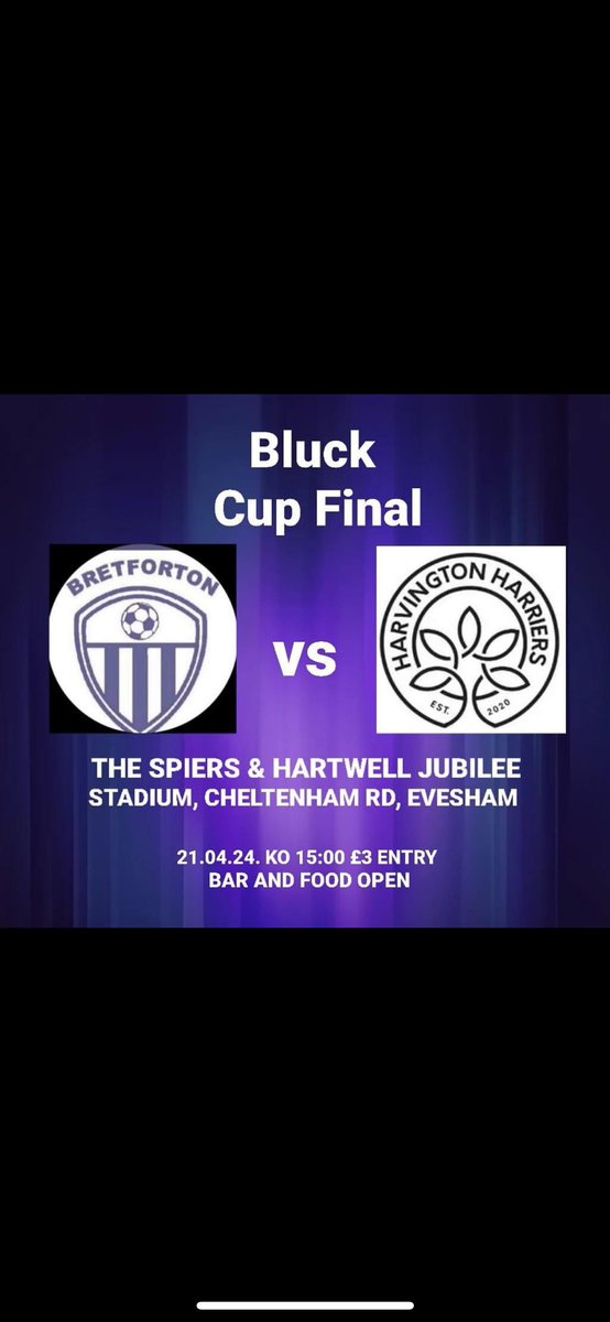 BretfortonOld's tweet photo. We go again Sunday 😎🏆💙

Same support as last time please 🥳 https://t.co/LcVz3nyOcC
