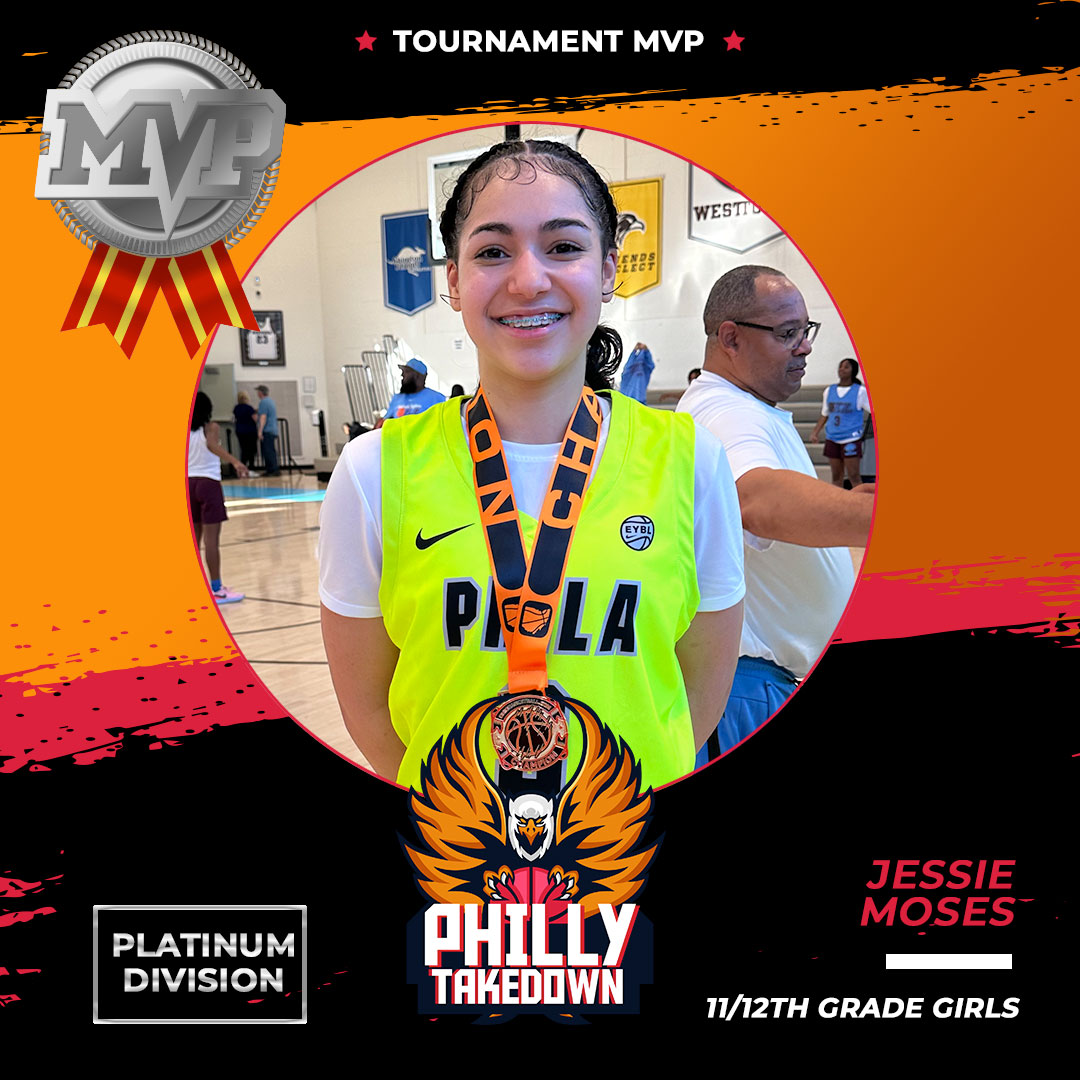 Philly Takedown, 11/12th-grade girls platinum division MVP, Jessie! @philly_rise