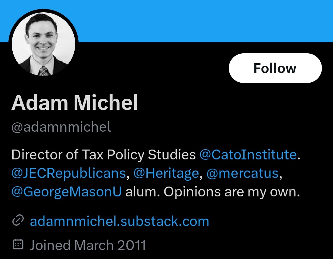 Joke of a job tbh. Guy gets paid by billionaires to write infinite iterations of "taxes are bad"