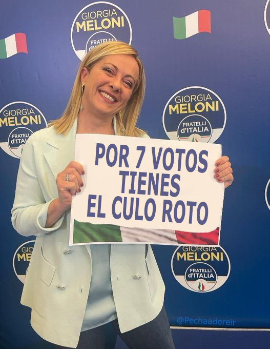 El Por 7 votos ... se hace internacional jajajaja