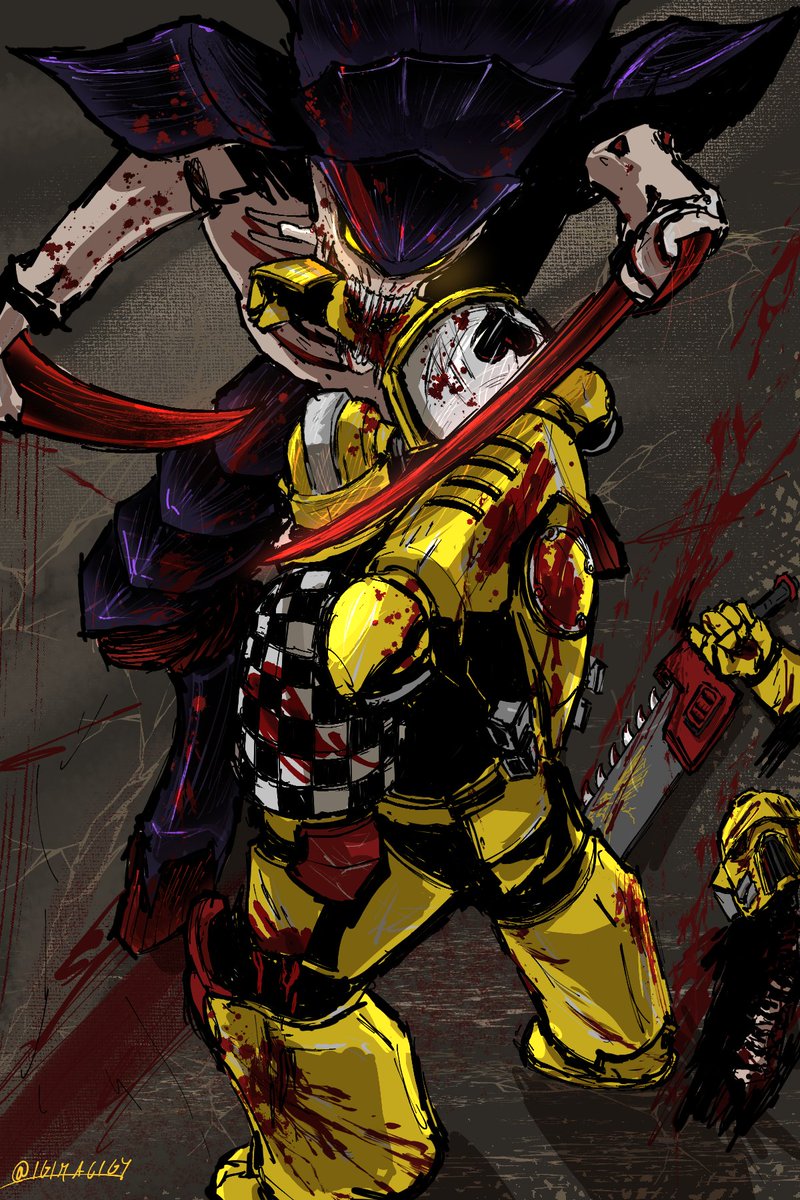 Last stand
#warhammer40k #WarhammerCommunity #WarhammerArt #warhammer