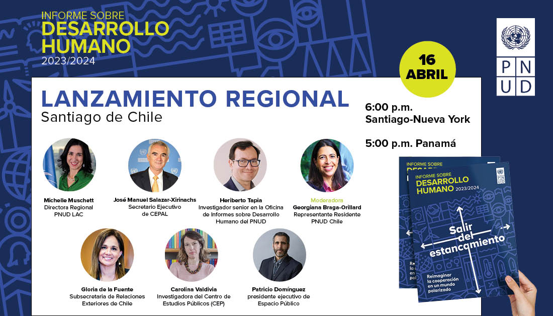 Estaremos presentando nuestro Informe sobre Desarrollo Humano 2023-2024, en el marco del Foro de los Países de América Latina y el Caribe sobre el Desarrollo Sostenible.