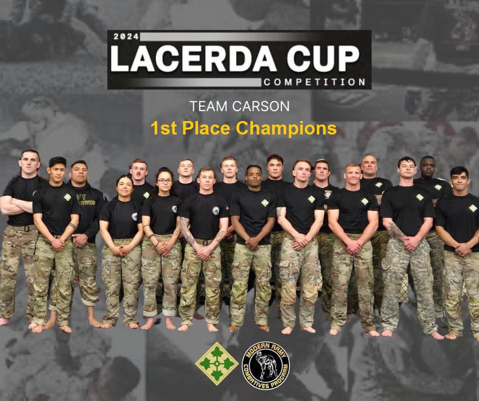 4thInfDiv's tweet image. All the hard work, blood, sweat, and tears paid off this year with the 4ID Combatives Team taking it all and becoming the 2024 Lacerda Cup Army Combatives Champions! 🏆  

The Ivy Division could not be more proud of the 4ID Combatives Team! Way to go Team Ivy! #LethalTeams