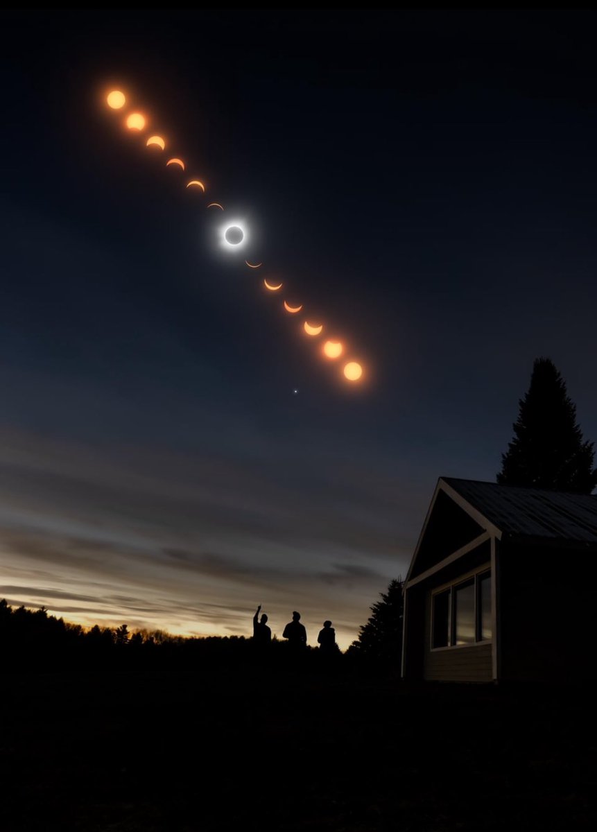 Everyone's posting their Total Eclipse Photos so here's mine!

Amazing!!!!

Credit Acamamm