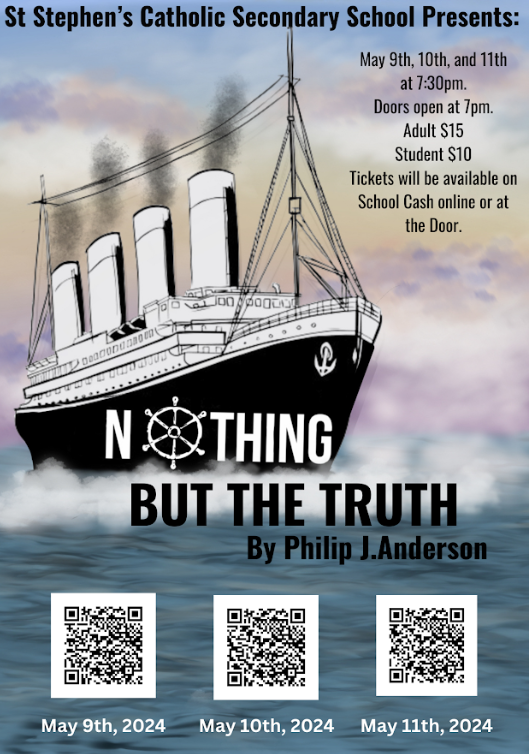 ST. STEPHEN C.S.S. PROUDLY PRESENTS:
NOTHING BUT THE TRUTH
#pvnclearns #weareroyals #beingwell #beingcommunity #beingcreative #JulieA_Selby