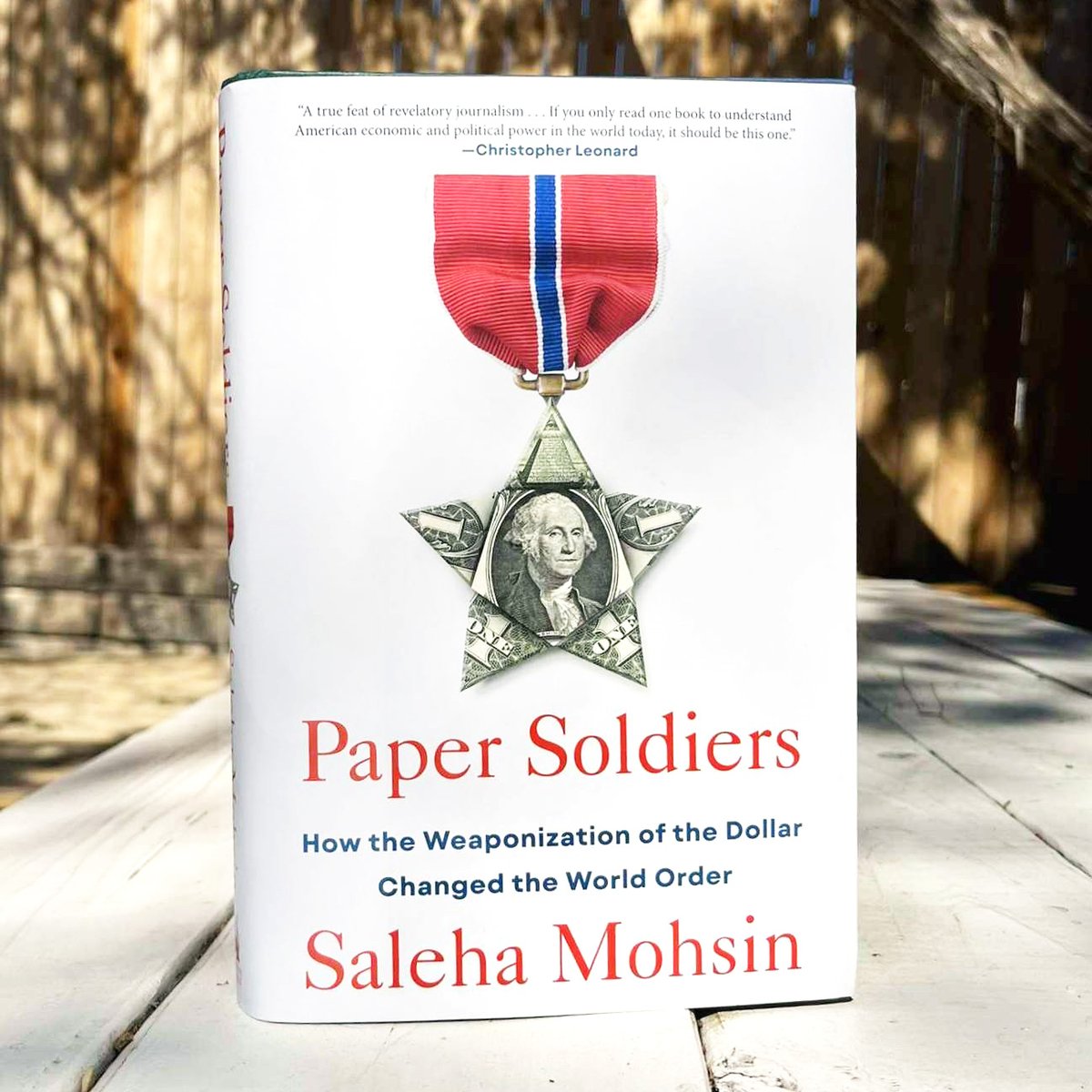 “[An] incisive debut treatise” — Publisher’s Weekly If you love wonky nonfiction, this deep dive on the American dollar is for you. PAPER SOLDIERS offers the inside story of how the dollar became a weapon and what it means for our future. 💸 Out now!