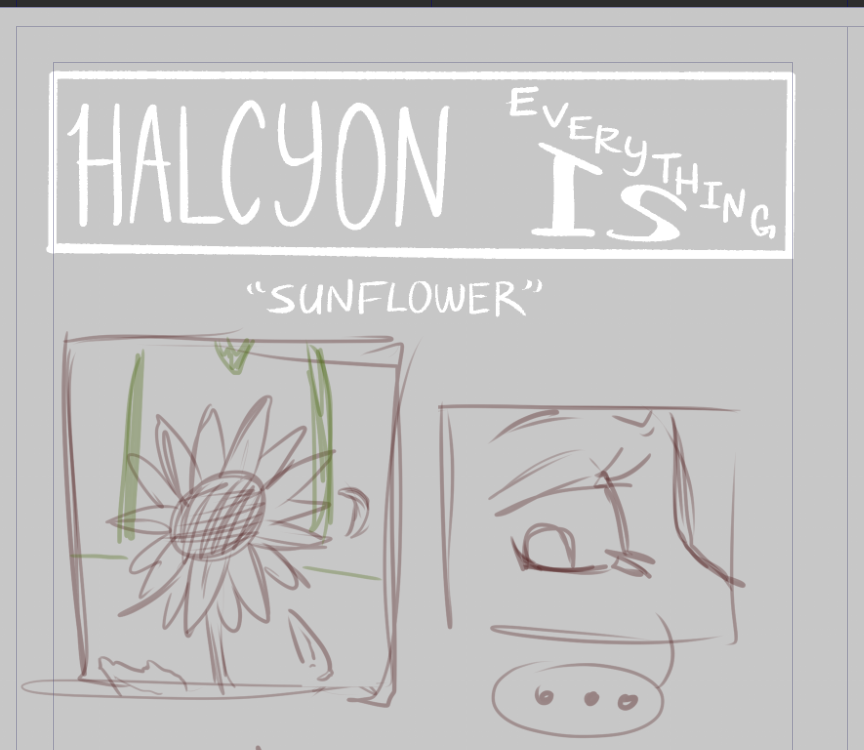 HalcyonComic's tweet photo. tentatively starting to board for chapter 3, "Sunflower" https://t.co/JPCMrDM2Sq