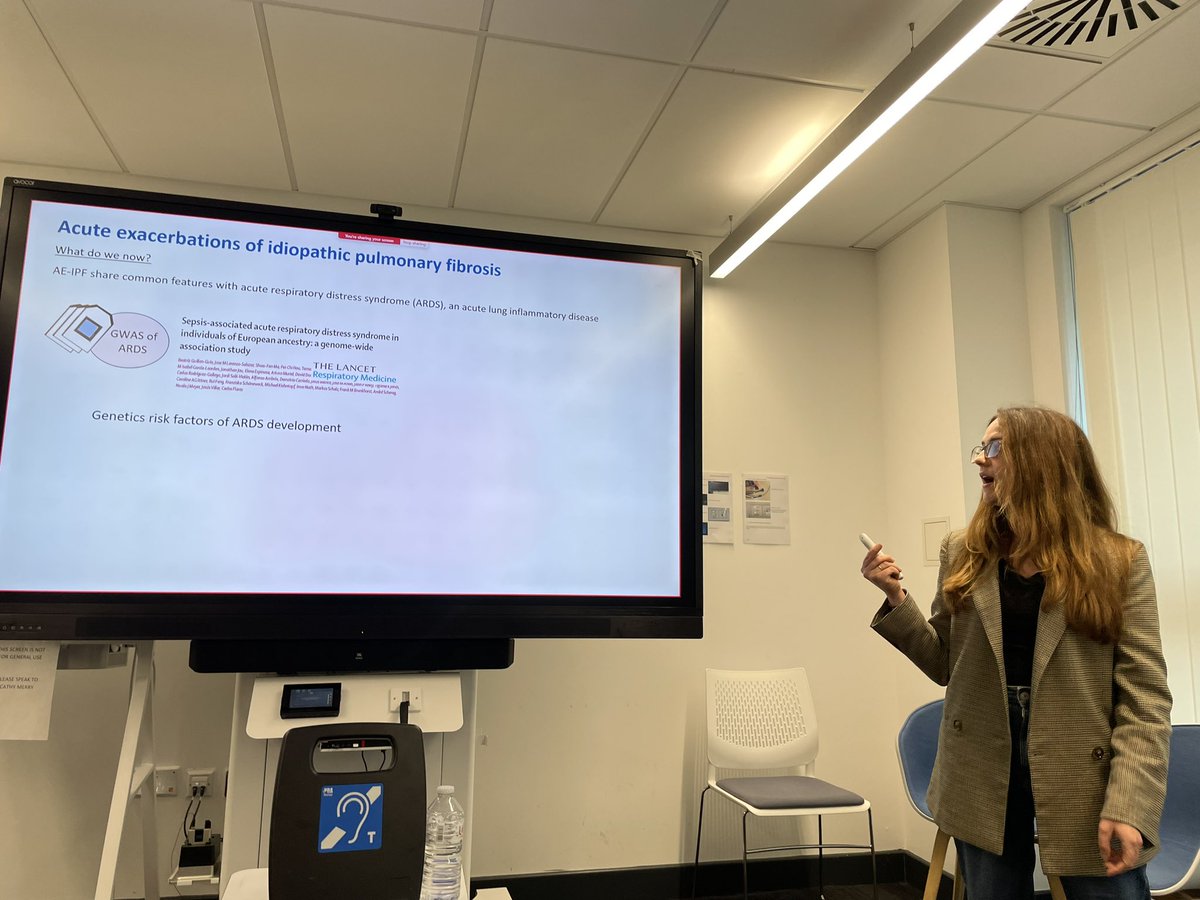 Oh the 2nd #EMIRA research symposium today? The one foregrounding ECRs & a patient panel? Well umm, y’know, just… Genomics of AE susceptibility💥 Epigenetic spectrum of cytosine methylation in IPF 🧨 Designer ice to template different models of lung matrix morphology 🧊 …