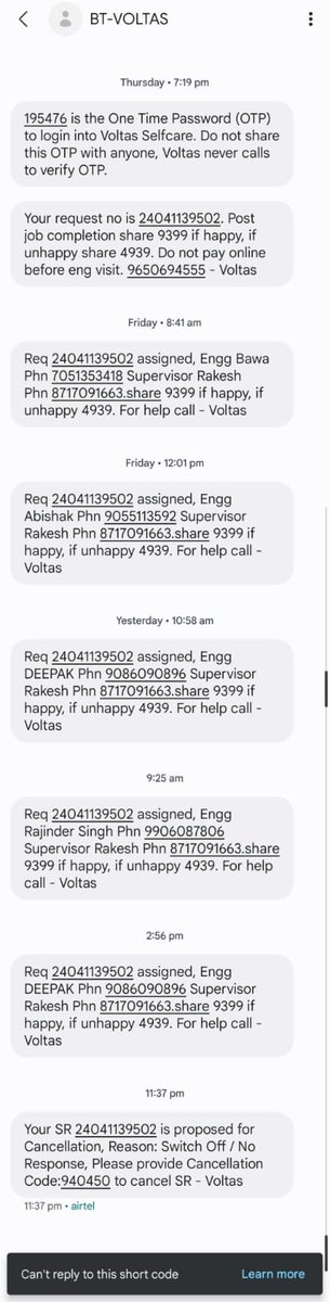 InnoRohit's tweet photo. @voltasacservice @VoltasBeko  @TataCompanies  @tatatrusts https://t.co/aSgs2dv2ds