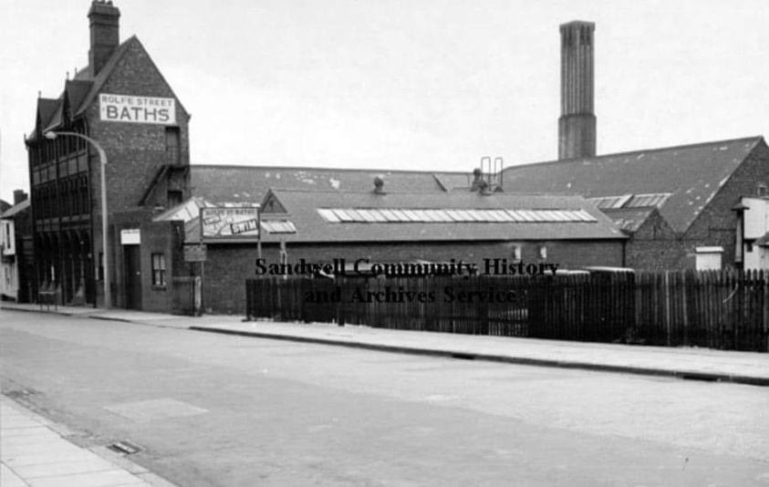 Now at the Black Country museum, Rolfe street Baths, Smethwick in the '60s...
