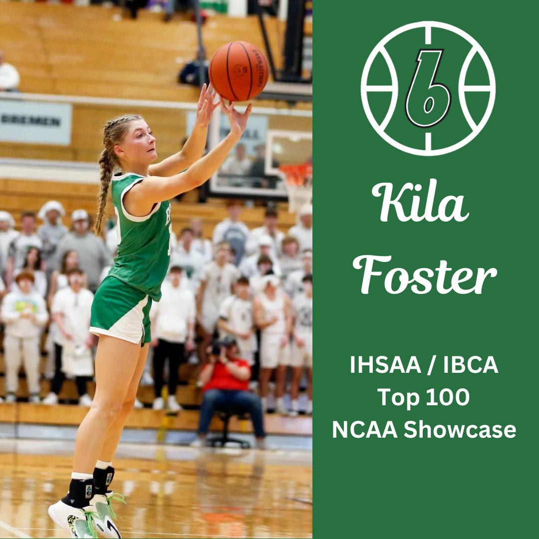 Congratulations to <a href="/kilarose10/">Kila Foster</a> on being invited to participate in the IHSAA/IBCA Top 100 Showcase.