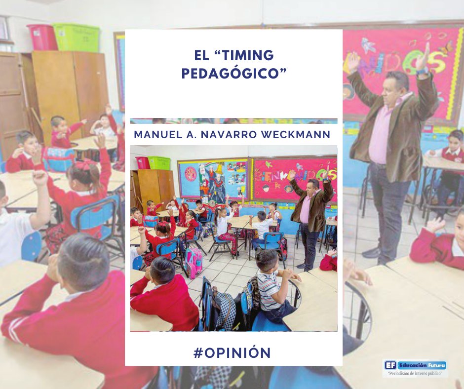 #Opinión | El “timing pedagógico” emerge como un enfoque estratégico para potenciar el aprendizaje y al respecto @Meny_n nos comparte el siguiente texto 👇 🔗 lc.cx/FrpCHJ