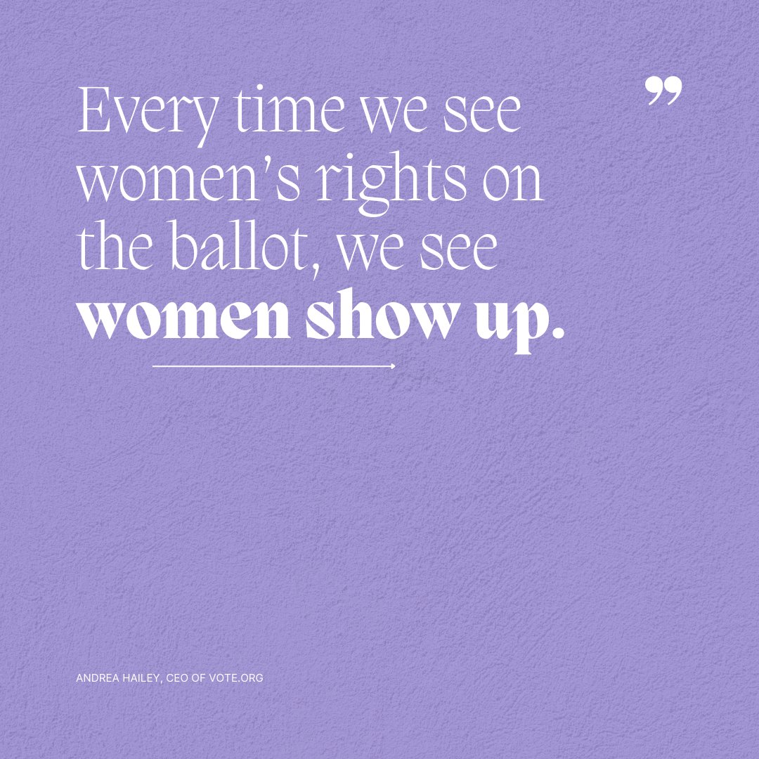 In past rulings similar to recent Arizona news, @votedotorg has seen major influxes of women, especially young women, registering and using our tools to get vote ready. Are you registered? Check your status at Vote.org, and pass this along. #DemocracyTakesAVillage